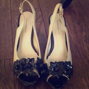 Bandolino sz. 8.5 patent leather like heels